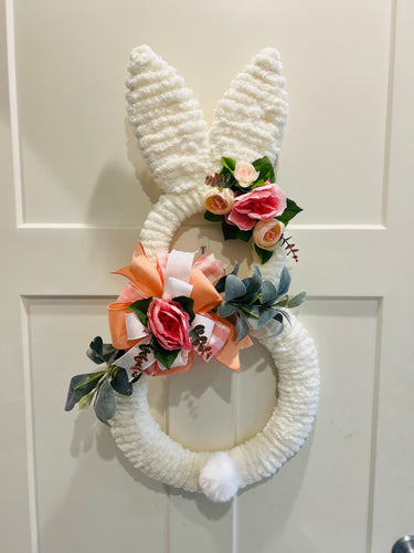 Easter Bunny Door Wreath